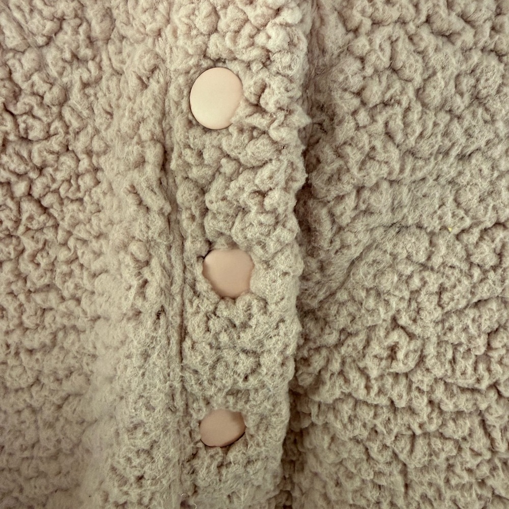 Universal Thread Blush Teddy Jacket - image 3